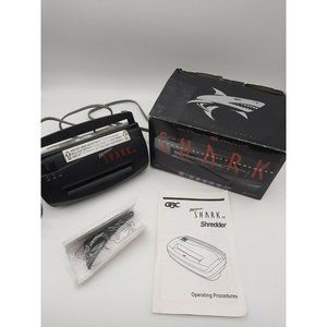GBC Shredmaster Shark 100 personal  Security Shredder Home/Office